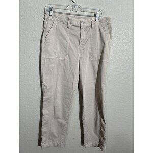 Chicos Pants Womens Beige Size 1R or size 8 M